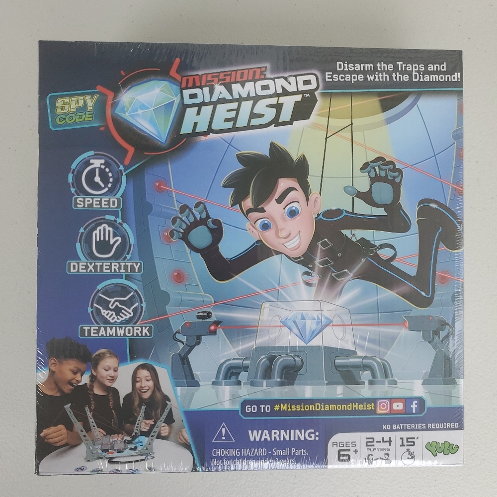 Mission Diamond Heist Disarm The Traps and Escape